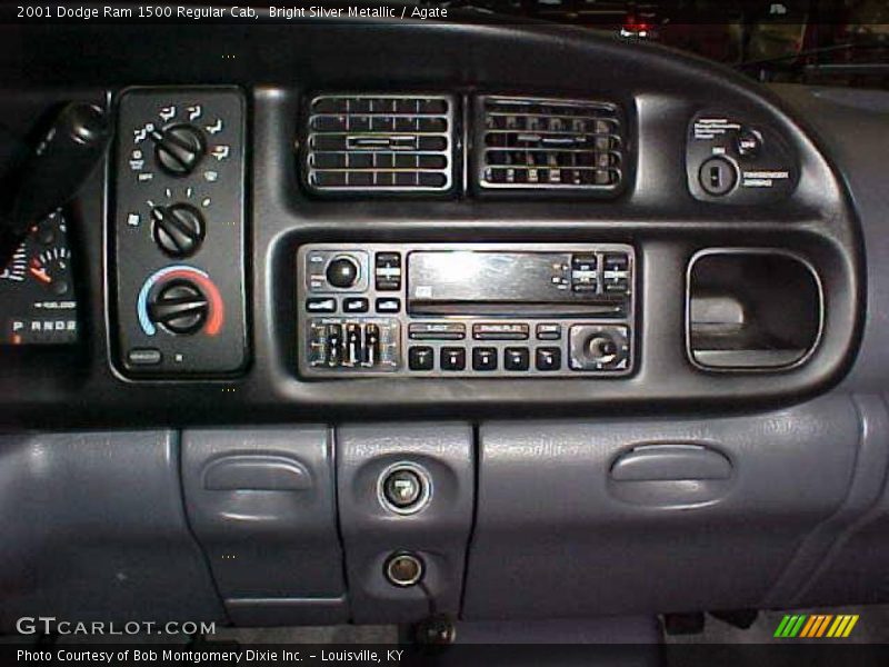 Bright Silver Metallic / Agate 2001 Dodge Ram 1500 Regular Cab