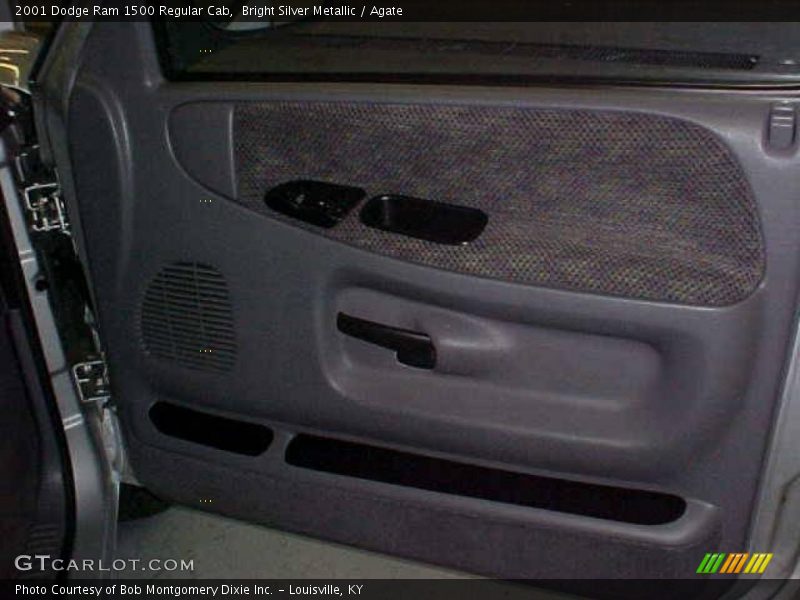 Bright Silver Metallic / Agate 2001 Dodge Ram 1500 Regular Cab