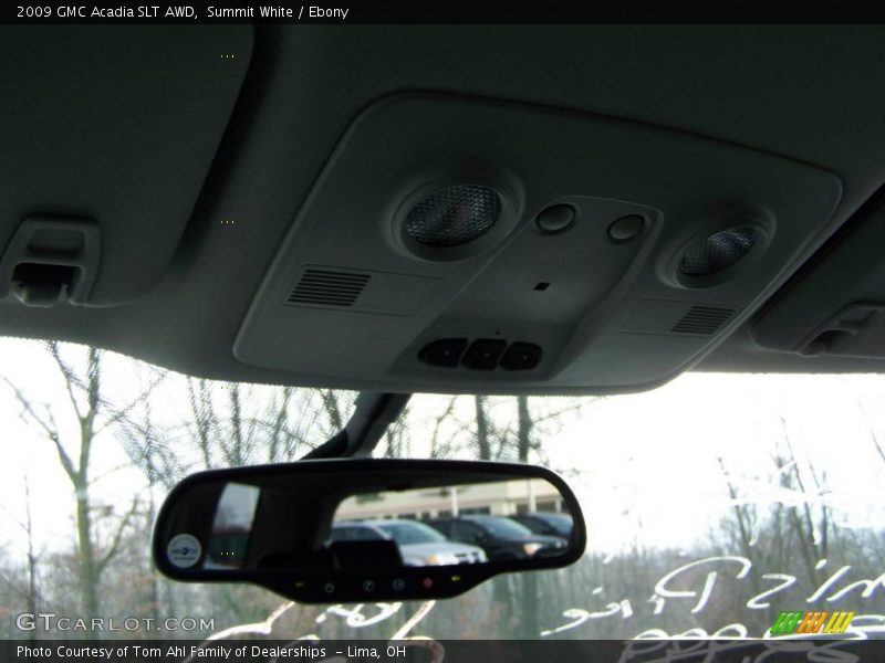 Summit White / Ebony 2009 GMC Acadia SLT AWD