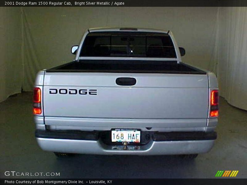 Bright Silver Metallic / Agate 2001 Dodge Ram 1500 Regular Cab