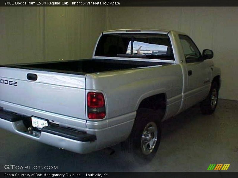 Bright Silver Metallic / Agate 2001 Dodge Ram 1500 Regular Cab