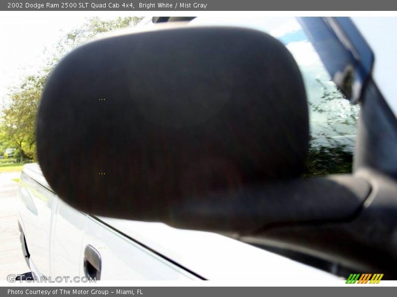 Bright White / Mist Gray 2002 Dodge Ram 2500 SLT Quad Cab 4x4
