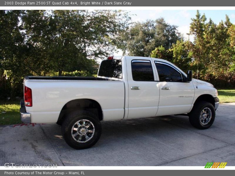 Bright White / Dark Slate Gray 2003 Dodge Ram 2500 ST Quad Cab 4x4