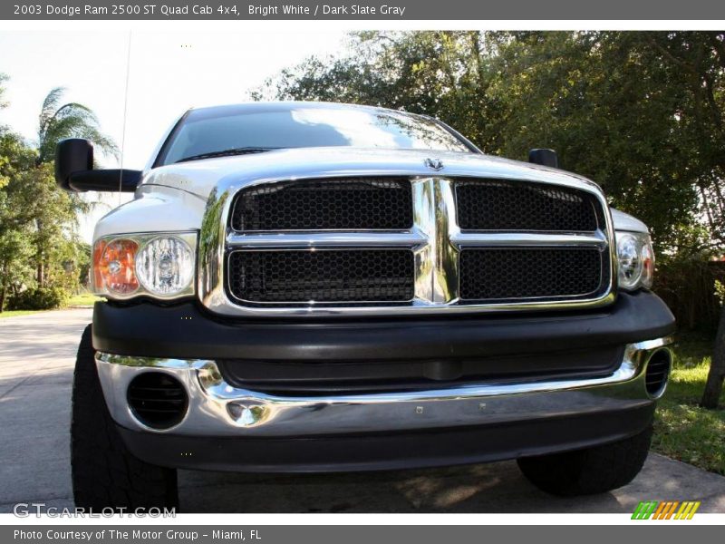 Bright White / Dark Slate Gray 2003 Dodge Ram 2500 ST Quad Cab 4x4