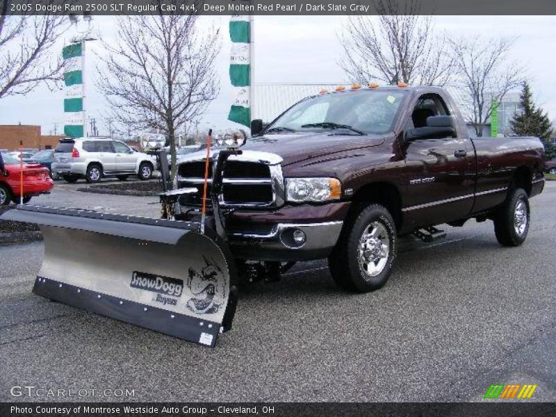 Deep Molten Red Pearl / Dark Slate Gray 2005 Dodge Ram 2500 SLT Regular Cab 4x4
