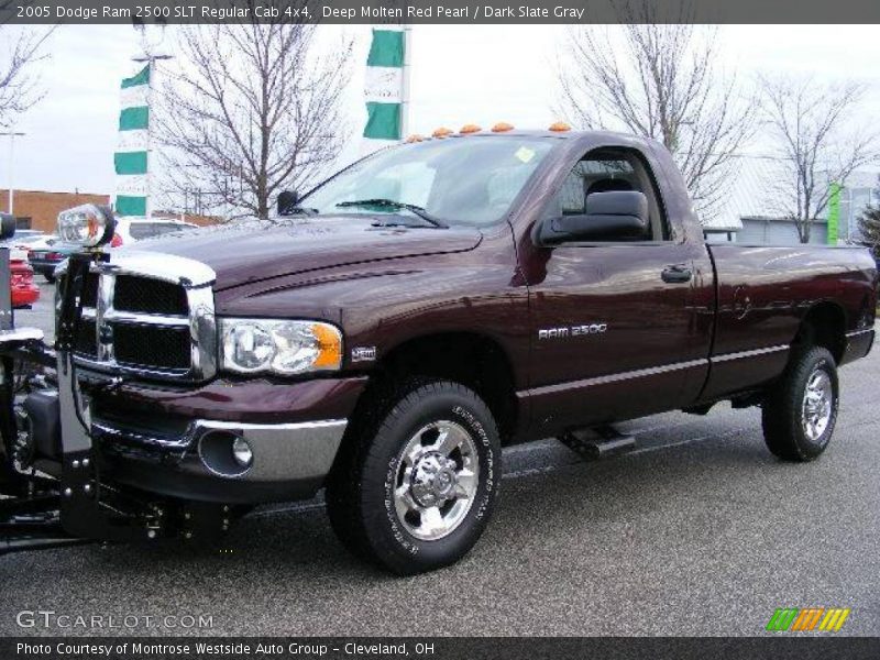 Deep Molten Red Pearl / Dark Slate Gray 2005 Dodge Ram 2500 SLT Regular Cab 4x4