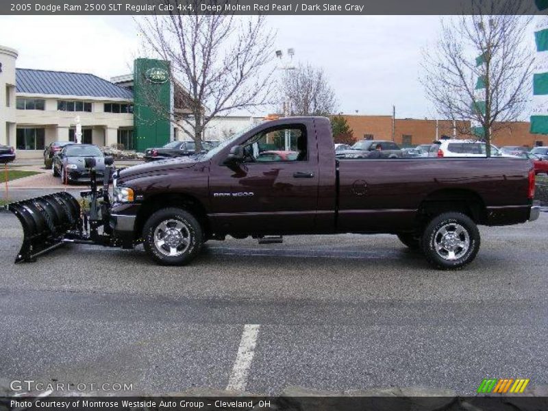Deep Molten Red Pearl / Dark Slate Gray 2005 Dodge Ram 2500 SLT Regular Cab 4x4