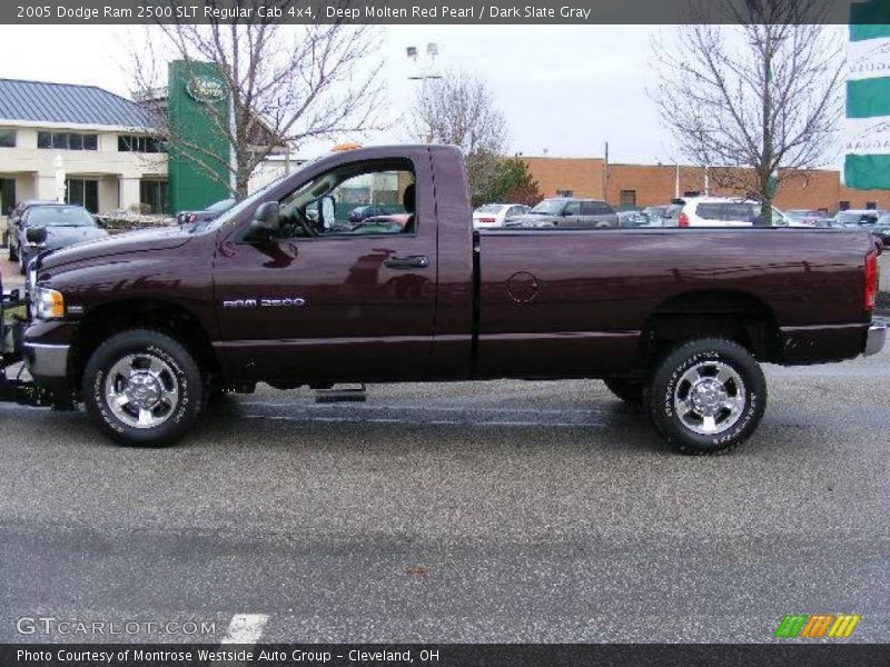 Deep Molten Red Pearl / Dark Slate Gray 2005 Dodge Ram 2500 SLT Regular Cab 4x4