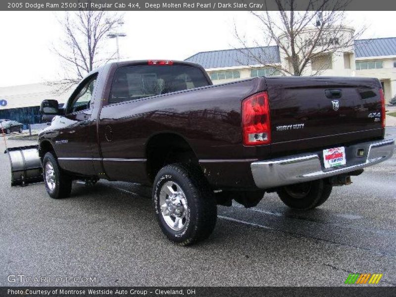 Deep Molten Red Pearl / Dark Slate Gray 2005 Dodge Ram 2500 SLT Regular Cab 4x4