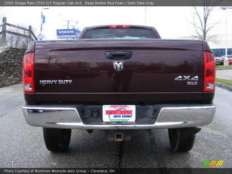 Deep Molten Red Pearl / Dark Slate Gray 2005 Dodge Ram 2500 SLT Regular Cab 4x4
