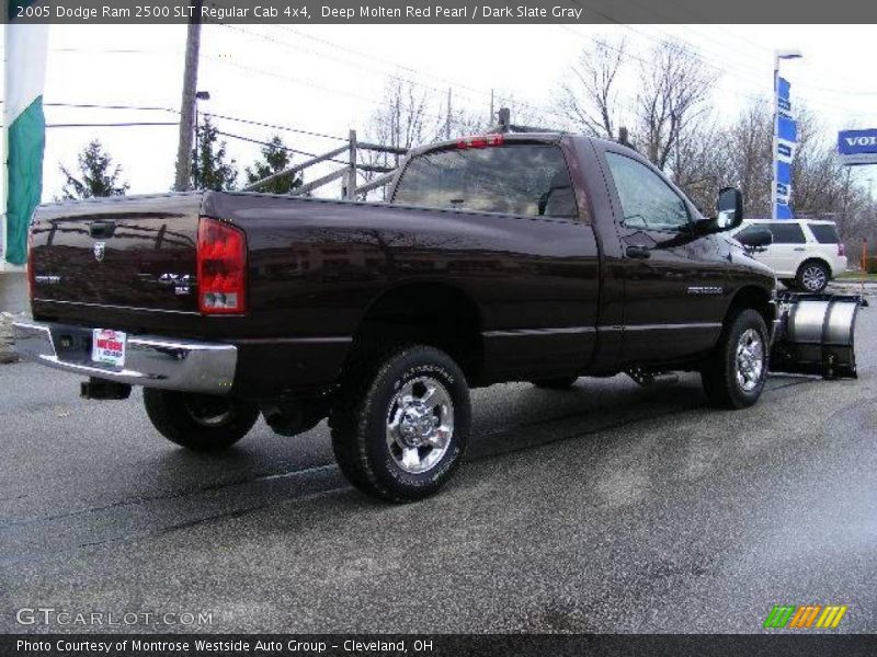 Deep Molten Red Pearl / Dark Slate Gray 2005 Dodge Ram 2500 SLT Regular Cab 4x4