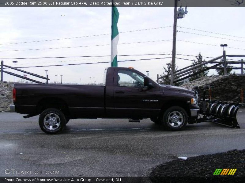 Deep Molten Red Pearl / Dark Slate Gray 2005 Dodge Ram 2500 SLT Regular Cab 4x4