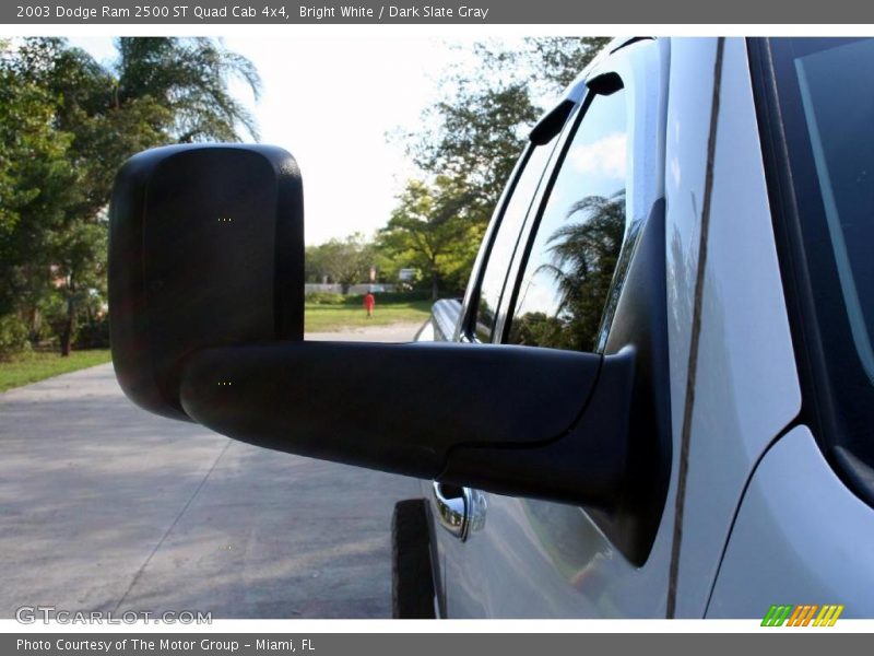 Bright White / Dark Slate Gray 2003 Dodge Ram 2500 ST Quad Cab 4x4