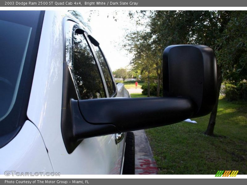 Bright White / Dark Slate Gray 2003 Dodge Ram 2500 ST Quad Cab 4x4