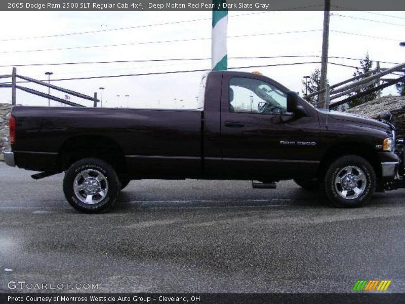 Deep Molten Red Pearl / Dark Slate Gray 2005 Dodge Ram 2500 SLT Regular Cab 4x4