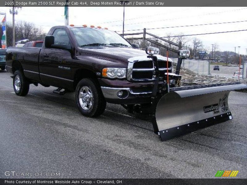 Deep Molten Red Pearl / Dark Slate Gray 2005 Dodge Ram 2500 SLT Regular Cab 4x4