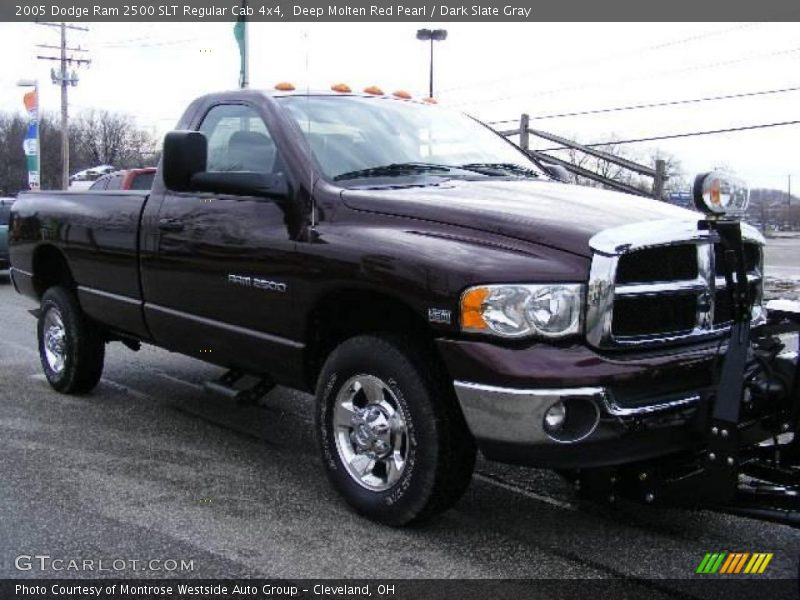 Deep Molten Red Pearl / Dark Slate Gray 2005 Dodge Ram 2500 SLT Regular Cab 4x4