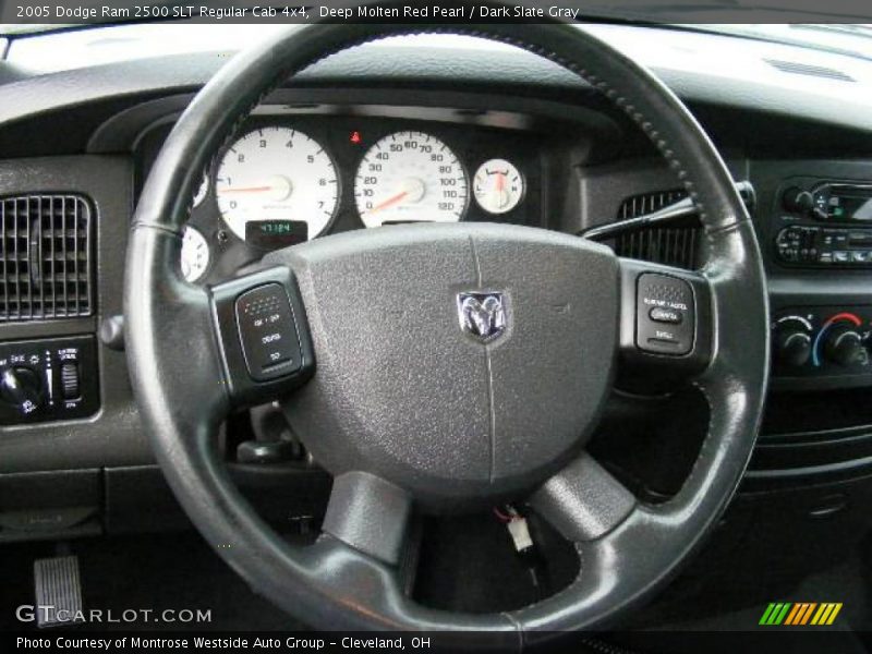 Deep Molten Red Pearl / Dark Slate Gray 2005 Dodge Ram 2500 SLT Regular Cab 4x4
