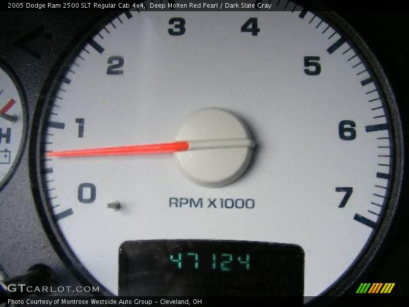 Deep Molten Red Pearl / Dark Slate Gray 2005 Dodge Ram 2500 SLT Regular Cab 4x4