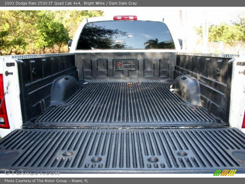Bright White / Dark Slate Gray 2003 Dodge Ram 2500 ST Quad Cab 4x4