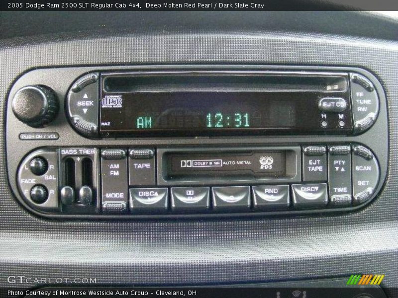 Deep Molten Red Pearl / Dark Slate Gray 2005 Dodge Ram 2500 SLT Regular Cab 4x4