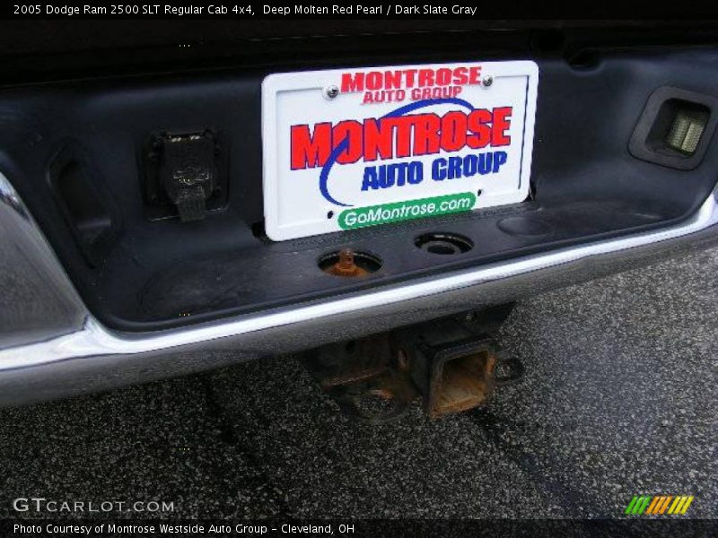 Deep Molten Red Pearl / Dark Slate Gray 2005 Dodge Ram 2500 SLT Regular Cab 4x4