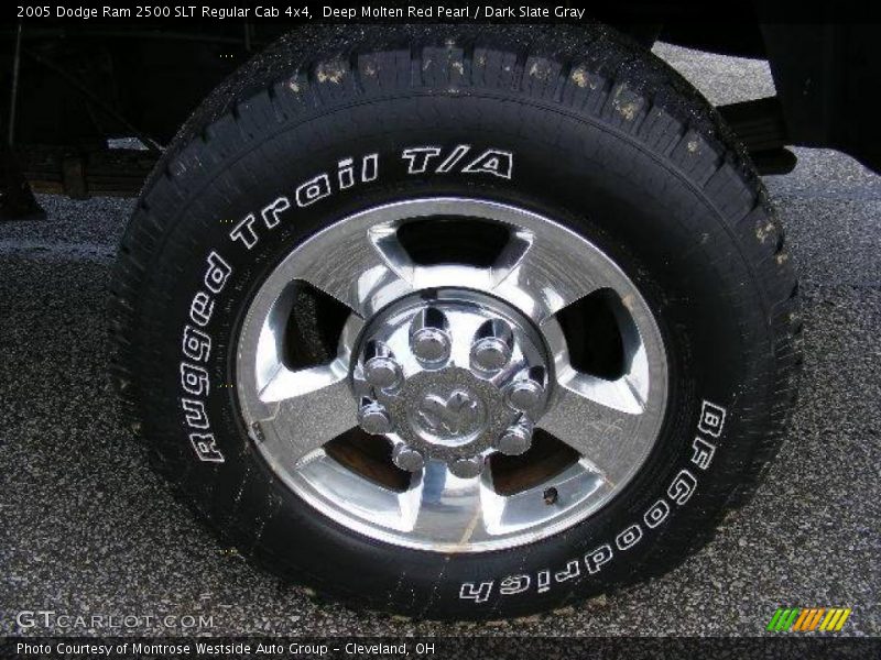 Deep Molten Red Pearl / Dark Slate Gray 2005 Dodge Ram 2500 SLT Regular Cab 4x4