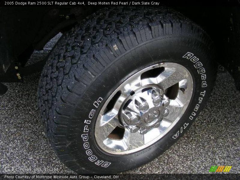 Deep Molten Red Pearl / Dark Slate Gray 2005 Dodge Ram 2500 SLT Regular Cab 4x4