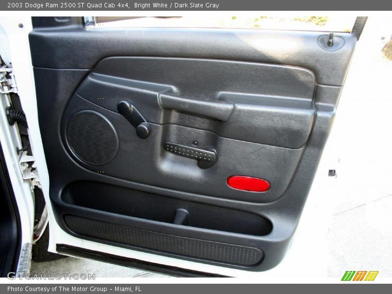 Bright White / Dark Slate Gray 2003 Dodge Ram 2500 ST Quad Cab 4x4
