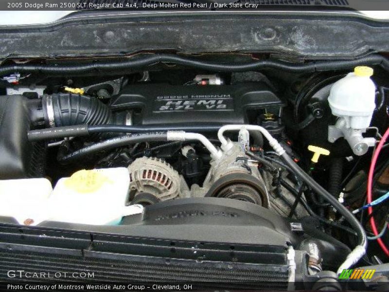 Deep Molten Red Pearl / Dark Slate Gray 2005 Dodge Ram 2500 SLT Regular Cab 4x4
