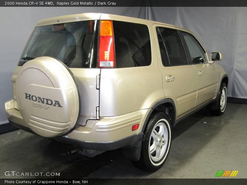 Naples Gold Metallic / Dark Gray 2000 Honda CR-V SE 4WD