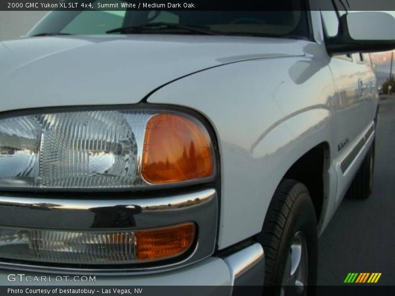 Summit White / Medium Dark Oak 2000 GMC Yukon XL SLT 4x4