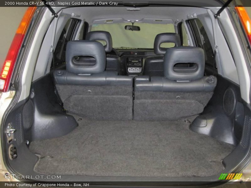 Naples Gold Metallic / Dark Gray 2000 Honda CR-V SE 4WD