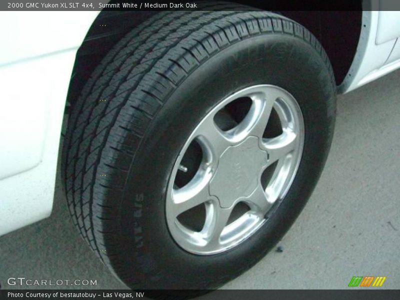 Summit White / Medium Dark Oak 2000 GMC Yukon XL SLT 4x4