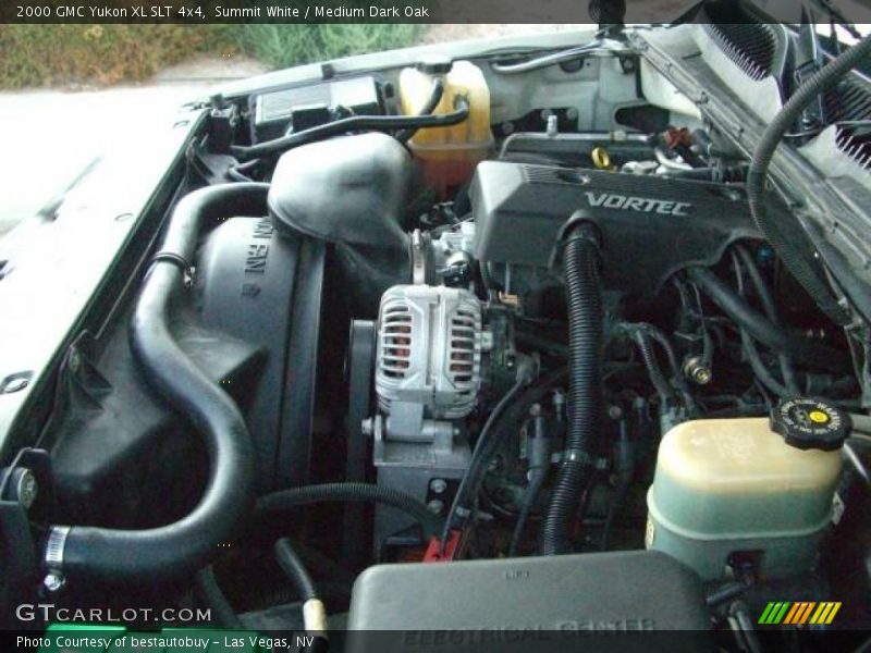 Summit White / Medium Dark Oak 2000 GMC Yukon XL SLT 4x4