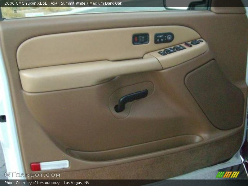 Summit White / Medium Dark Oak 2000 GMC Yukon XL SLT 4x4