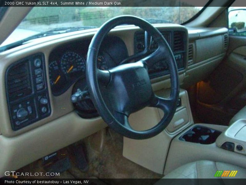 Summit White / Medium Dark Oak 2000 GMC Yukon XL SLT 4x4