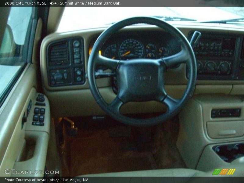 Summit White / Medium Dark Oak 2000 GMC Yukon XL SLT 4x4