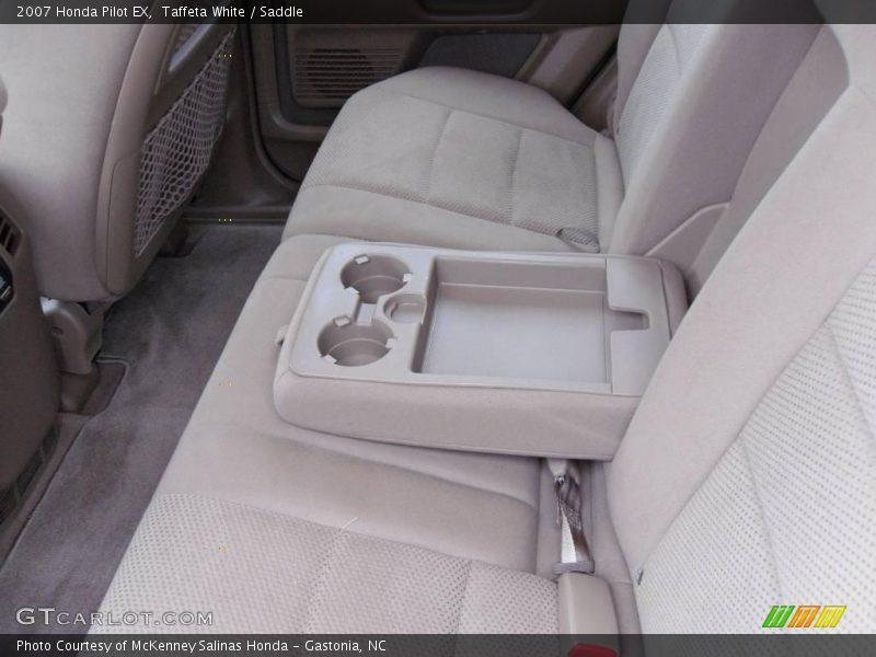 Taffeta White / Saddle 2007 Honda Pilot EX
