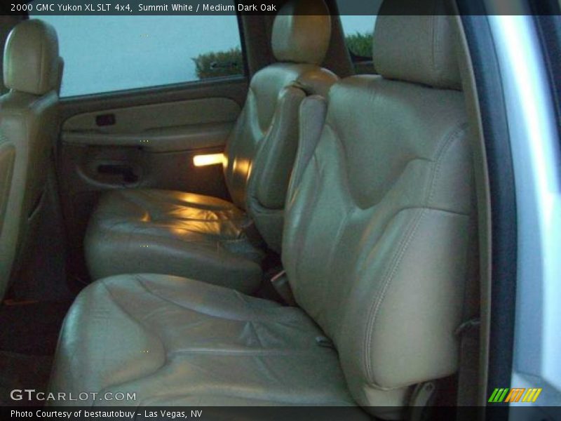 Summit White / Medium Dark Oak 2000 GMC Yukon XL SLT 4x4