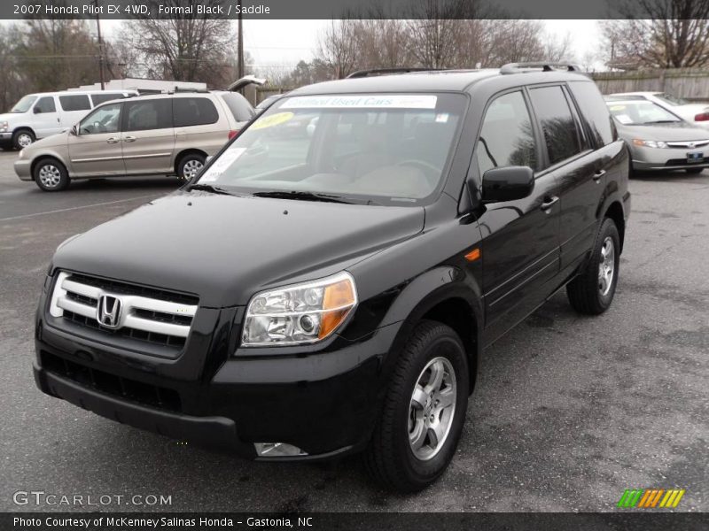 Formal Black / Saddle 2007 Honda Pilot EX 4WD