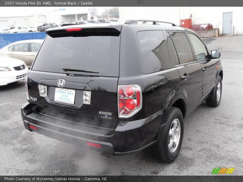 Formal Black / Saddle 2007 Honda Pilot EX 4WD