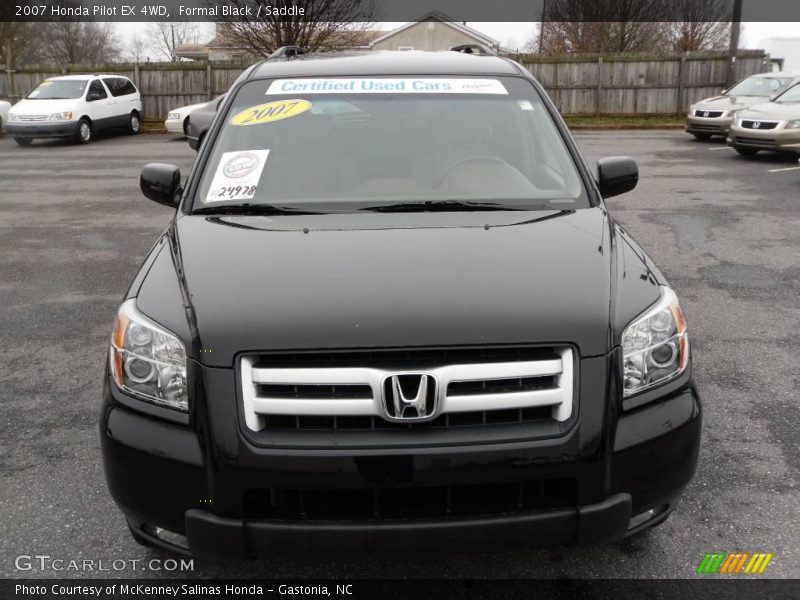Formal Black / Saddle 2007 Honda Pilot EX 4WD