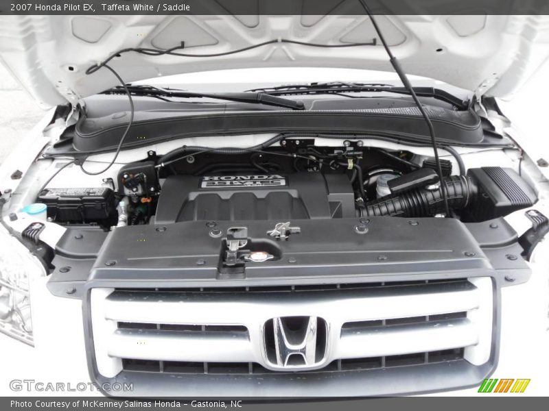 Taffeta White / Saddle 2007 Honda Pilot EX