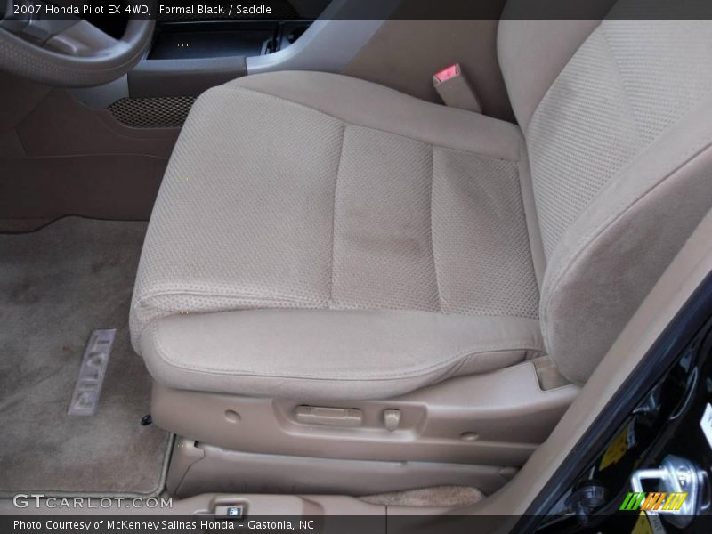 Formal Black / Saddle 2007 Honda Pilot EX 4WD