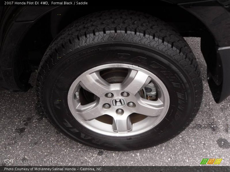 Formal Black / Saddle 2007 Honda Pilot EX 4WD