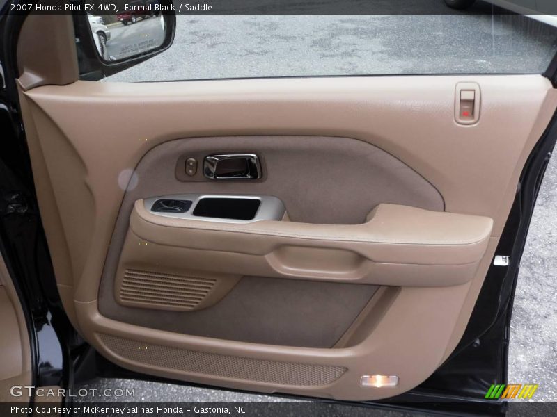 Formal Black / Saddle 2007 Honda Pilot EX 4WD