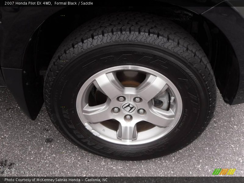 Formal Black / Saddle 2007 Honda Pilot EX 4WD