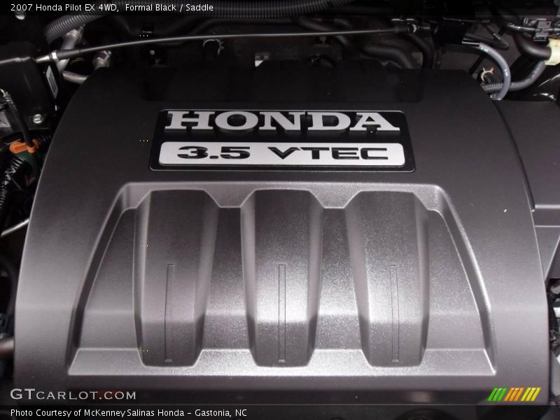 Formal Black / Saddle 2007 Honda Pilot EX 4WD