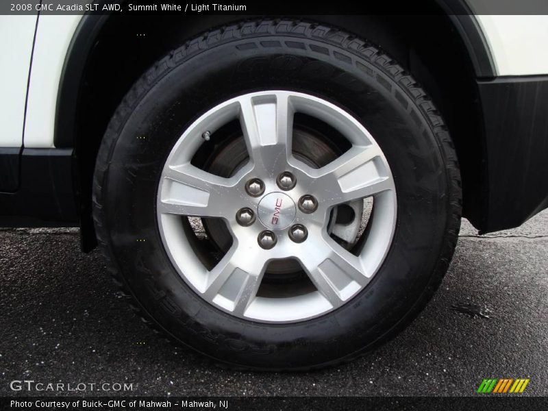 Summit White / Light Titanium 2008 GMC Acadia SLT AWD